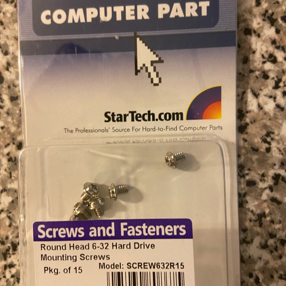 Hard Dive Computer screws